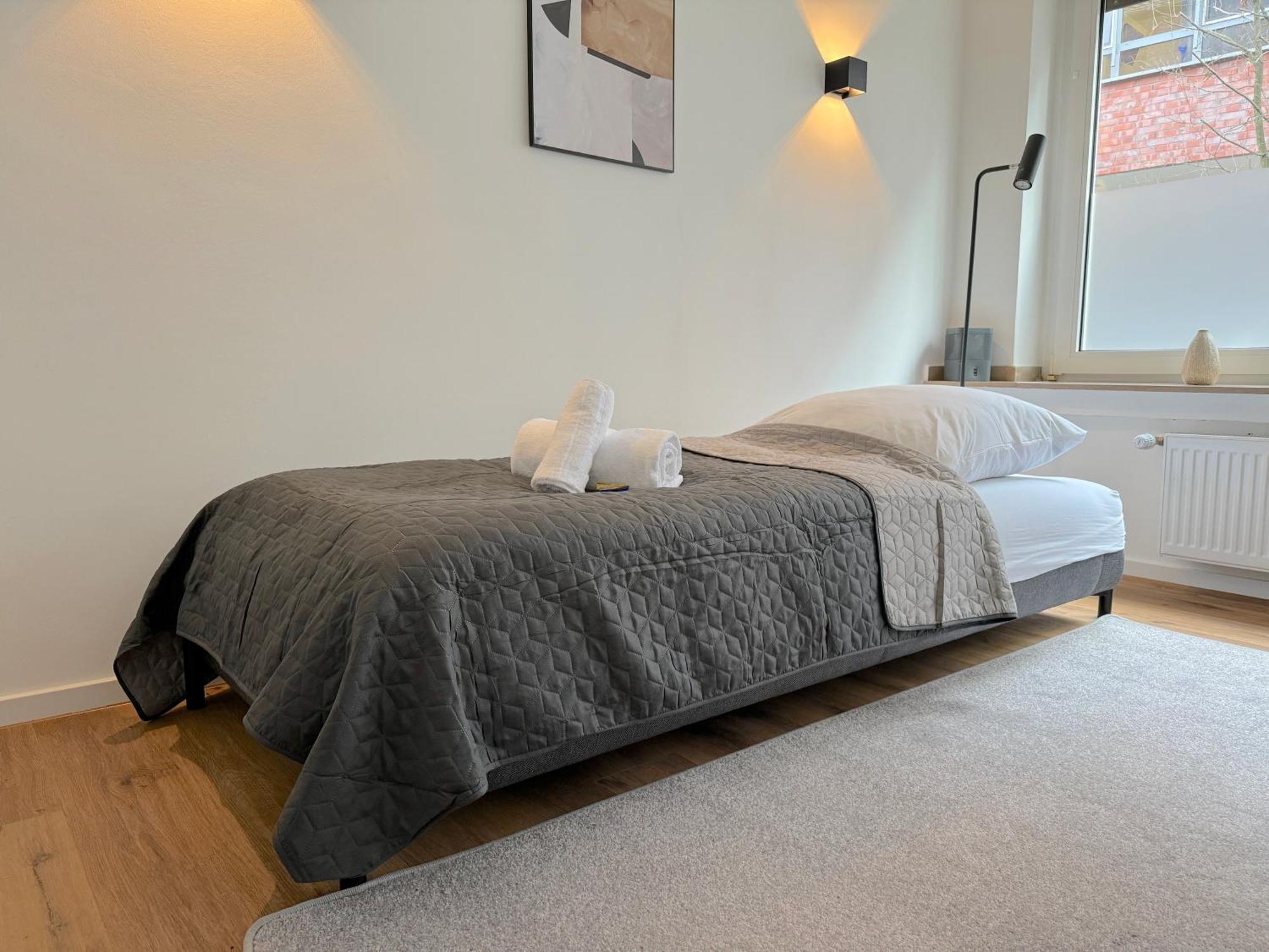 Modern & Minimal - Design-Apartment In Stadtmitte Wesel  Extérieur photo