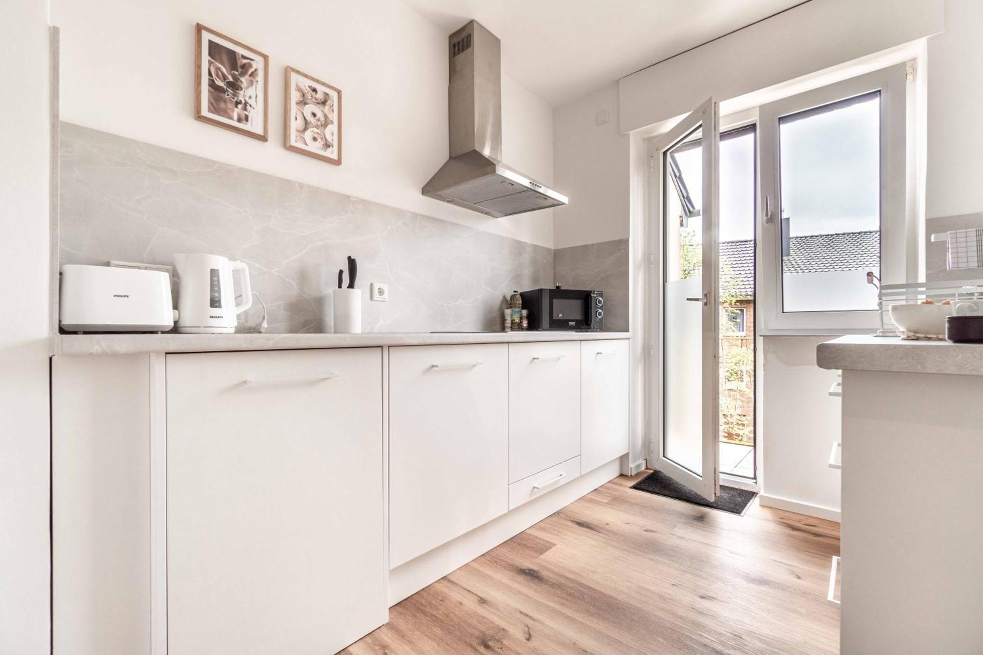 Modern & Minimal - Design-Apartment In Stadtmitte Wesel  Extérieur photo
