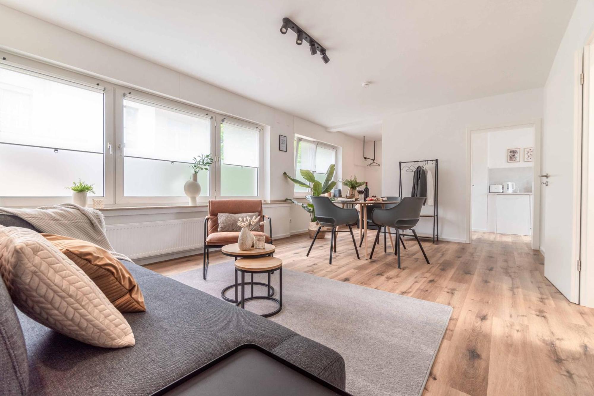 Modern & Minimal - Design-Apartment In Stadtmitte Wesel  Extérieur photo